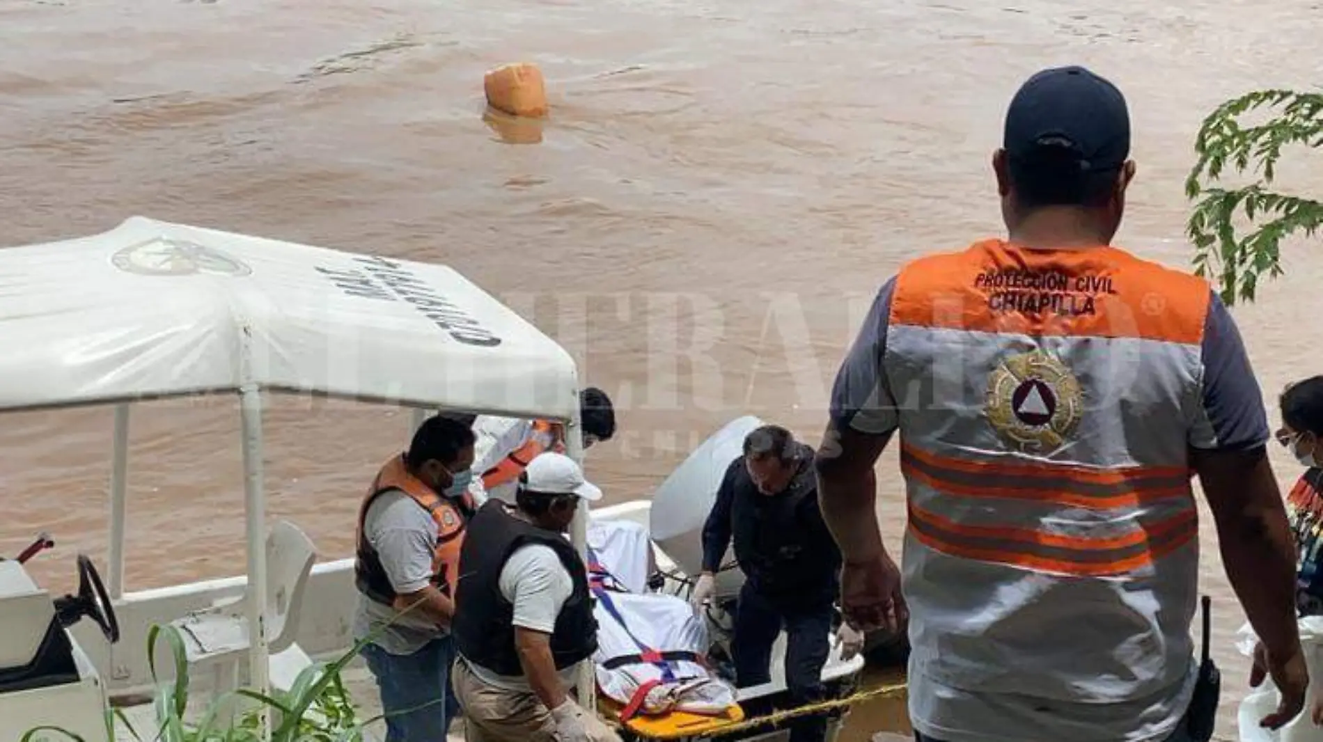 Cuerpo sin vida en el Grijalva